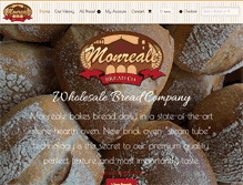 Tablet Screenshot of monrealebread.com
